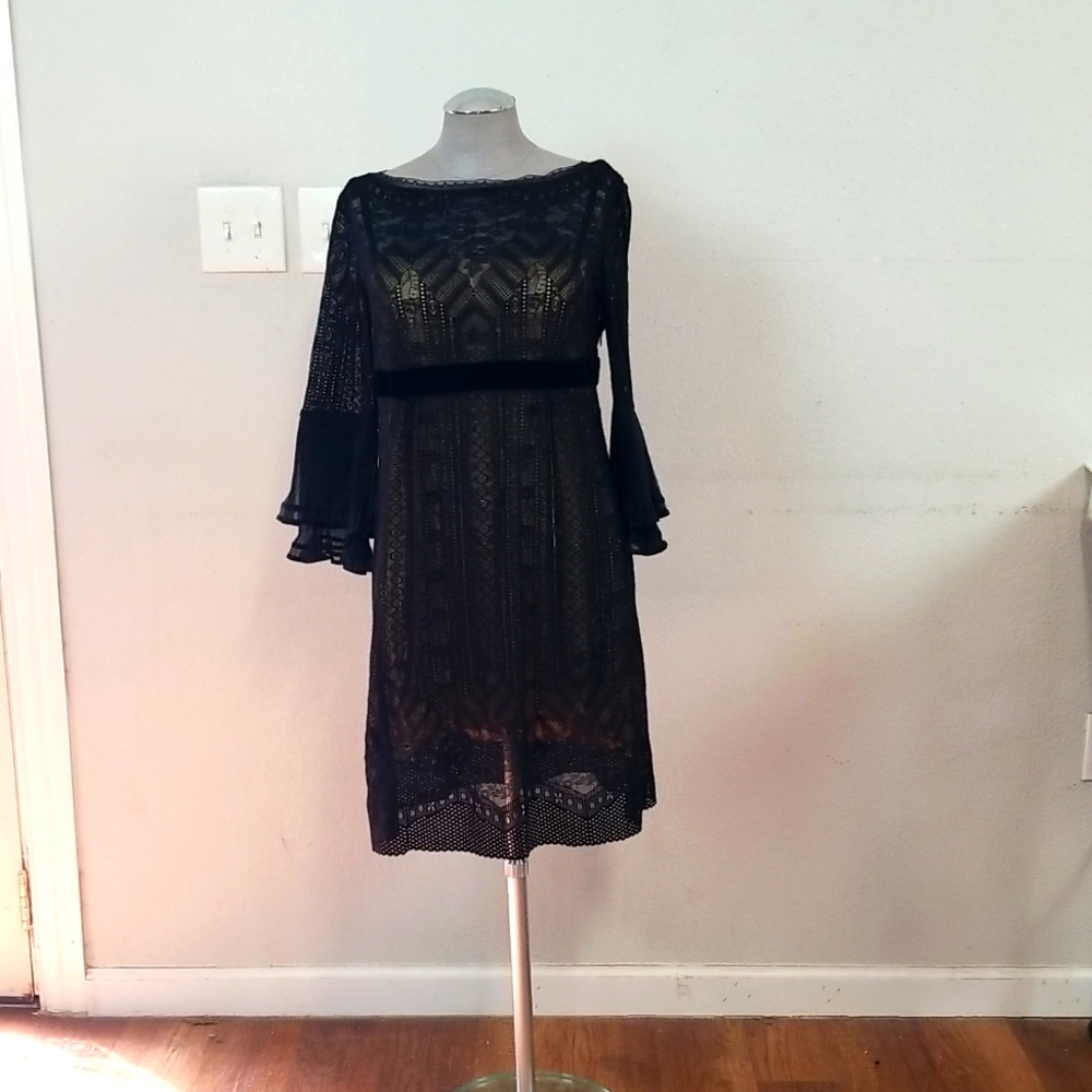 Philosophy Di Alberta Ferretti Cocktail Black Women Dress